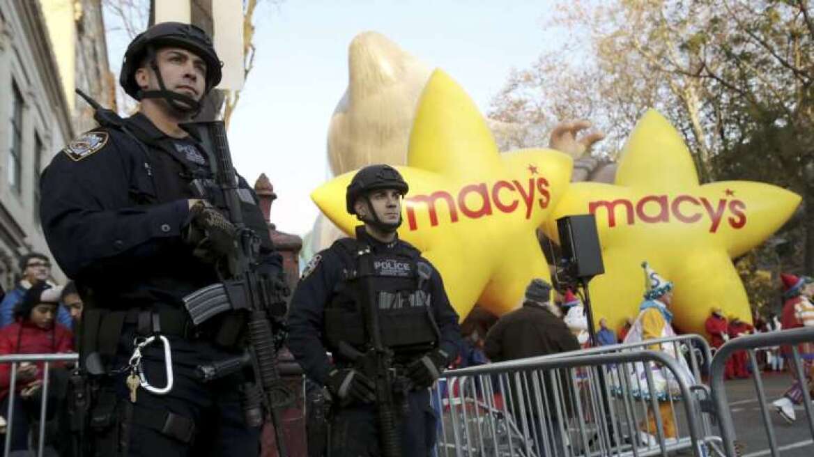 Νέα Υόρκη: Υπό δρακόντεια μέτρα ασφαλείας η γιορτή των Ευχαριστιών